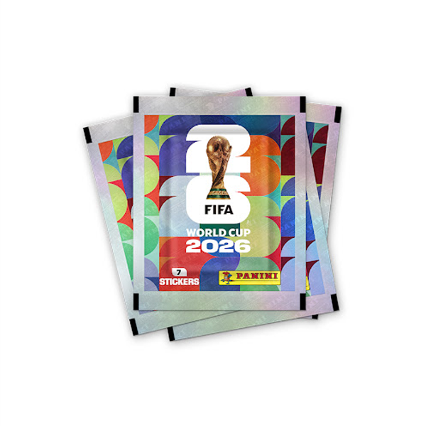 Sobre Oficial Panini Mundial Fifa 2026 X 7 Barajitas