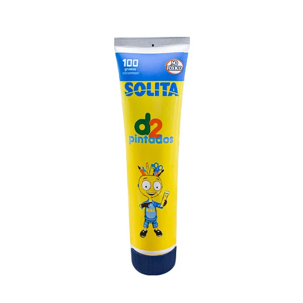 Solita D2 Pintadedos Color Azul 100Gr
