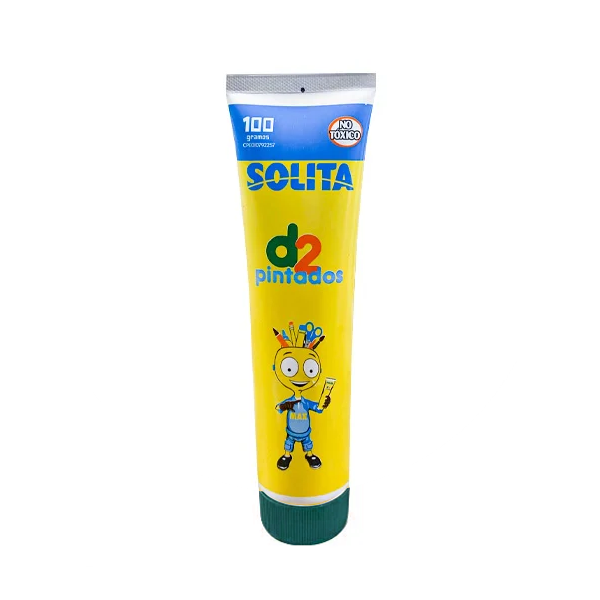 Solita D2 Pintadedos Color Verde 100Gr