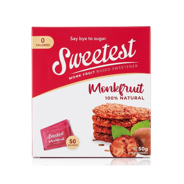 Sweetest Endulzante Monkfruit X 50Sobres