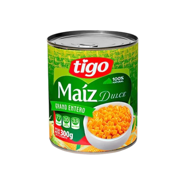 Tigo Maiz Dulce En Lata 300Gr.