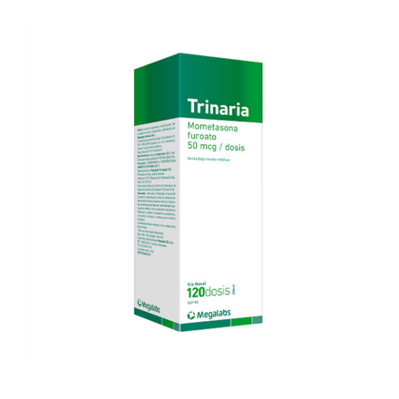 Trinaria 10% Solución Nasal 50Mcg/120Dosis Megalabs