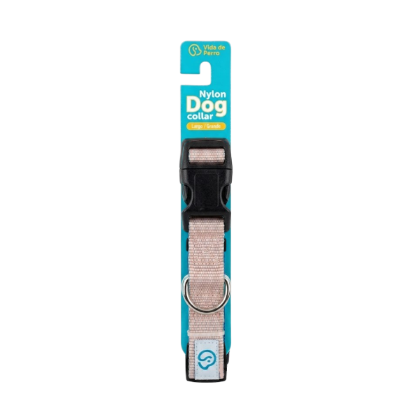 Vida De Perro Collar Para Perro Color Rosado Talla L.Vdp-1015-L-Pk
