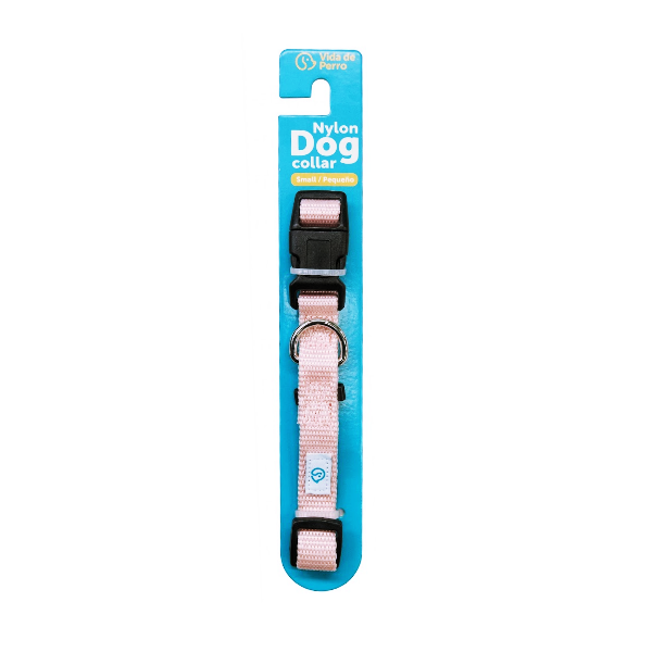 Vida De Perro Collar Para Perro Color Rosado Talla S. Vdp-1015-S-Pk