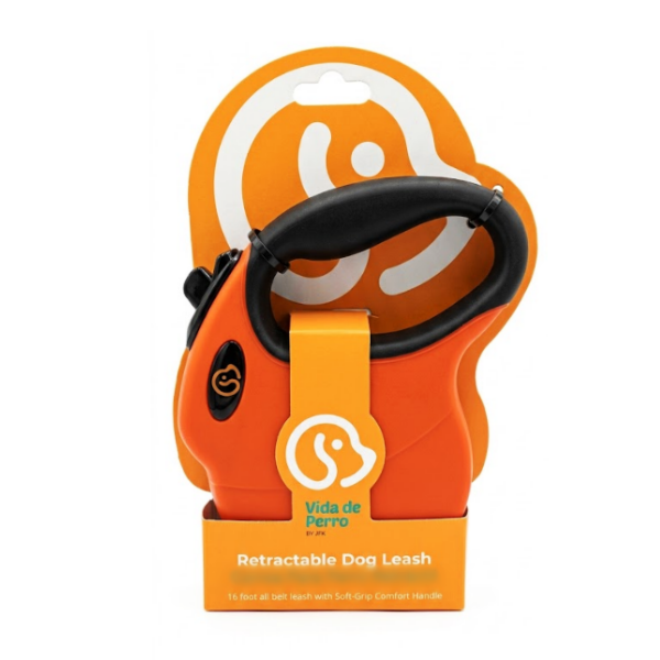Vida De Perro Correa Retractil Para Perro 4 Metros Vdp-1001-S-Rd