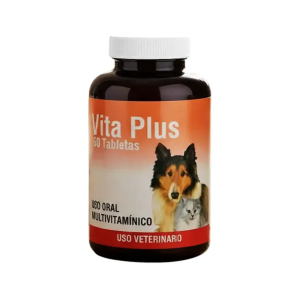 Vita Plus Multivitaminico X 60 Tabletas (Uso Veterinario) Calox