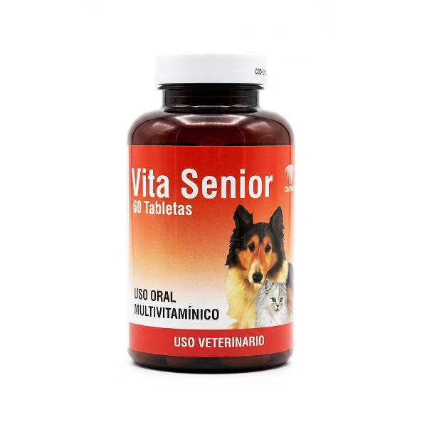 Vita Senior Multivitaminico X 60 Tabletas (Uso Veterinario) Calox