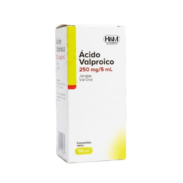 Acido Valproico Jbe. 250Mg/5Ml X 120Ml Hym