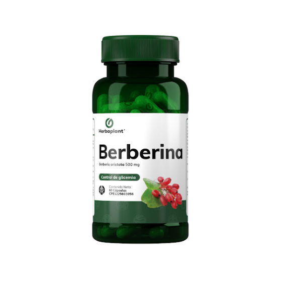 Berberina 500Mg X 60 Cápsulas Herbaplant