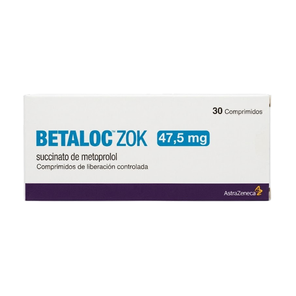 Betaloc Zok L.P 47.5Mg X 30Comp. Astrazeneca