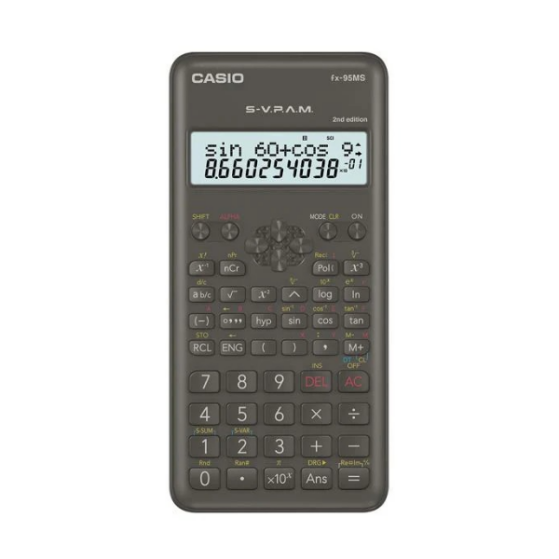 Casio Calculadora Cientifica Fx-95Ms