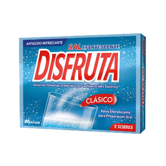 Disfruta Sal Efervescente Clasico X 5 Sobres Maver
