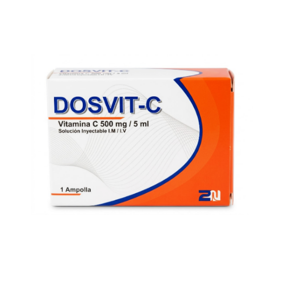 Dosvit-C Ampolla Ácido Ascórbico  500Mg/5Ml I.M/I.V 2N