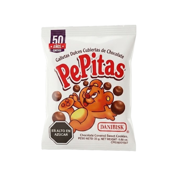 Danibisk Pepitas Chocolate 25Gr