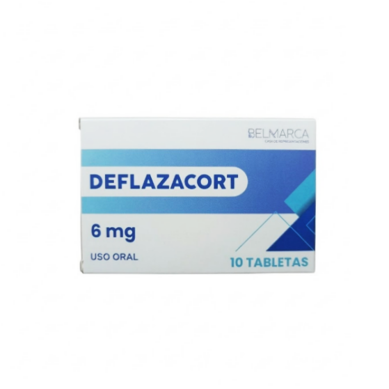 Deflazacort 6Mg X 10 Tabletas Belmarca