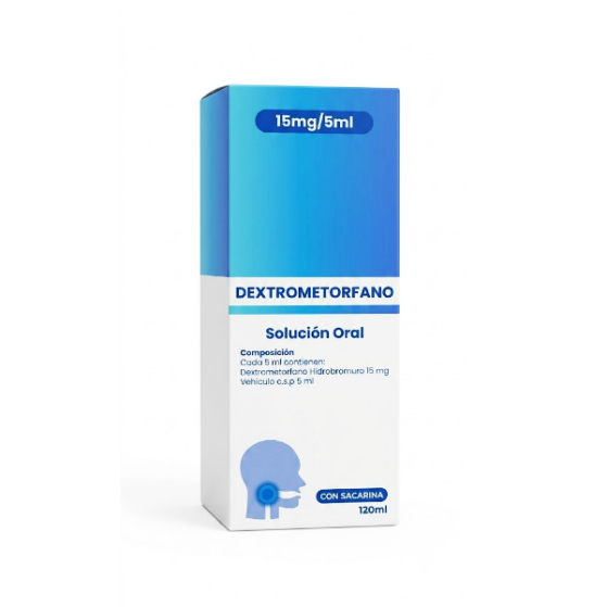 Dextrometorfano Jarabe 30Mg/5Ml X 120Ml Belmarca