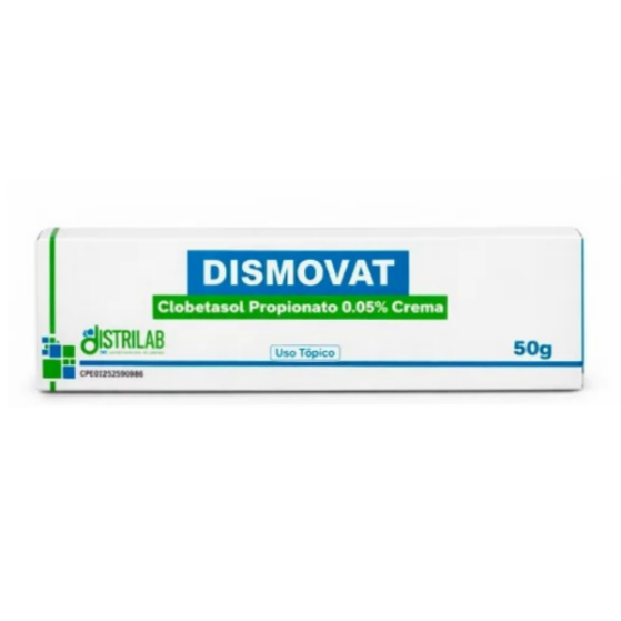 Dismovat-Clobetasol Propionato 0.05% Cr. X 50Gr.Distrilab