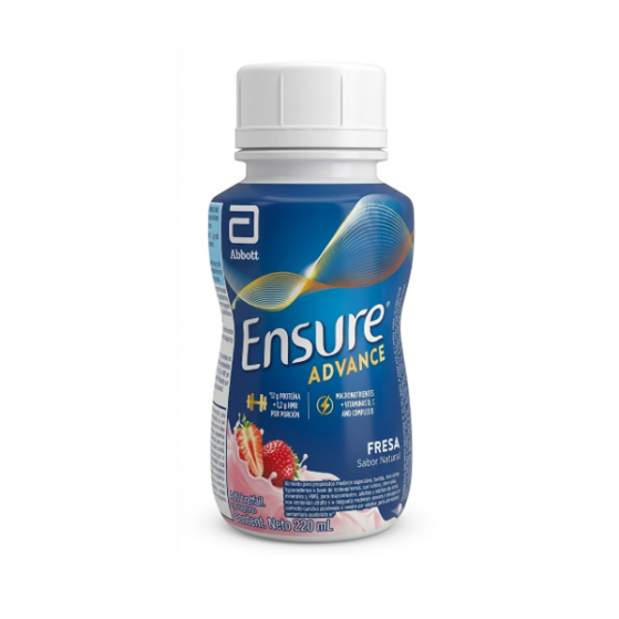 Ensure Advance Liquido De Fresa 220Ml.