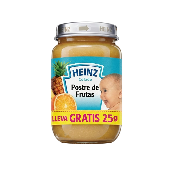 Heinz Compota Postre De Frutas 186Gr+25 Gr