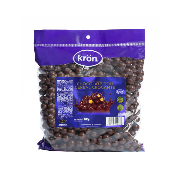 Kron Chocolate Con Cereal Crocante 500Gr