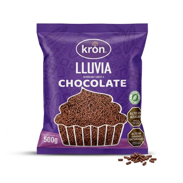 Kron Lluvia De Chocolate 500Gr