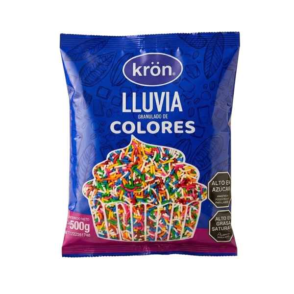 Kron Lluvia De Colores 500Gr