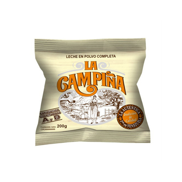 La Campiña Leche Completa Pvo. 200Gr.
