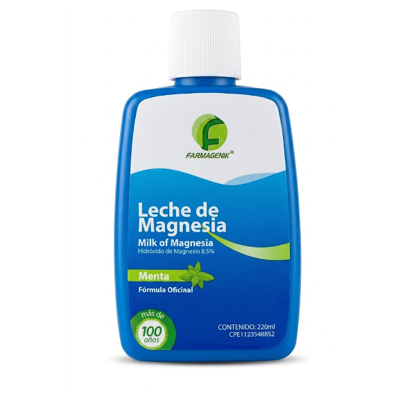 Leche De Magnesia Suspensión X 220Ml Farmagenik