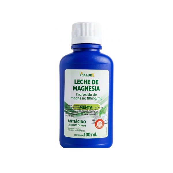 Leche De Magnesia Menta Suspensión X 100Ml Airela