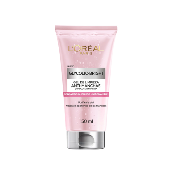 Loreal Glycolic Bright Gel De Limpieza 150Ml