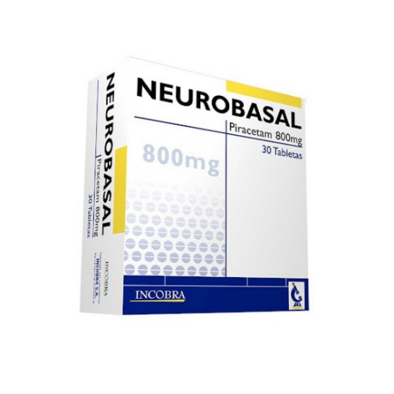 Neurobasal  Piracetam 800Mg X 30 Tabletas Incobra