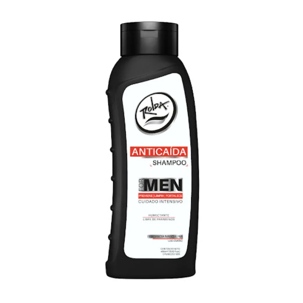 Rolda Champu For Men Anticaida 400Ml