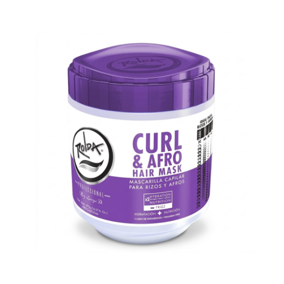 Rolda Curl Mascarilla Capilar Rizos Y Afro 470Gr