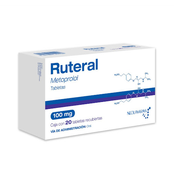 Ruteral-Metoprolol 100Mg X 20Tab. Neolpharma