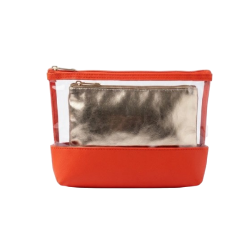 Salome Portacosmetico Rojo Grande /  Cos2404A