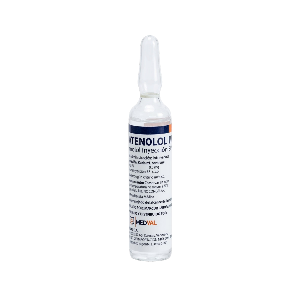 Tenelol- Atenolol Amp. 5Mg/10Ml I.V Medval