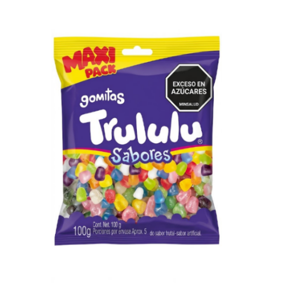 Trululu Gomitas Sabores 100Gr