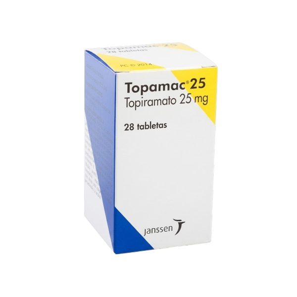 Topamac - Topiramato 25Mg X 28 Tabletas Janssen