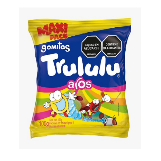 Trululu Gomitas Aros 100Gr