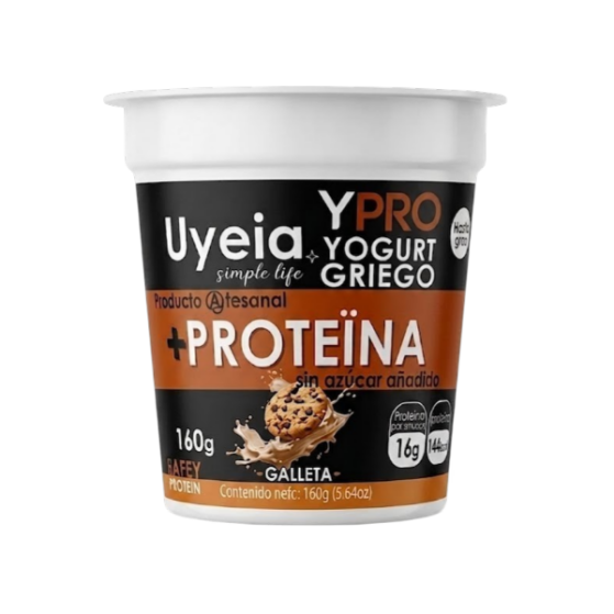 Uyeia Yogurt Griego Ypro Con Proteina+Galleta 60Gr