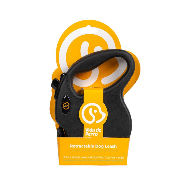 Vida De Perro Correa Retractil Para Perro 3 Metros Vdp-1001-Sk-Bk