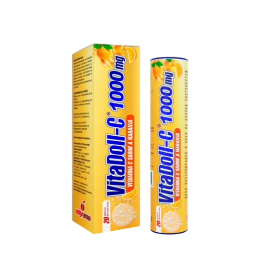 Vitadoll-C 1000Mg X 20Tab Eferv. Dollyfarma
