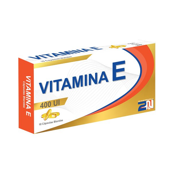 Vitamina E 400Ui X 10 Cápsulas  2N