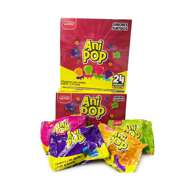 Wynco Ani Pop Sabores 10.5Gr.