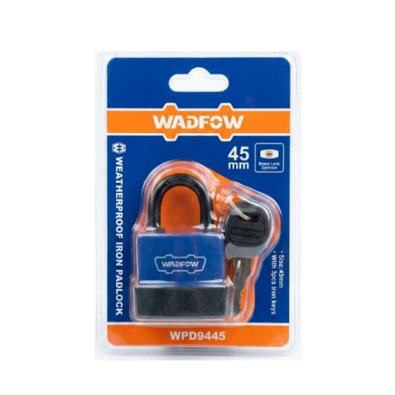 Wadfow Candado De Hierro Resistente A La Intemperie 45Mm Wpd9445