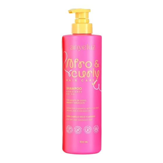 Anyeluz Champu Afro & Curly 600Ml