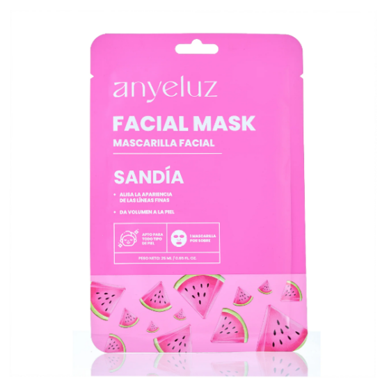Anyeluz Mascarilla Facial Sandia 25Ml