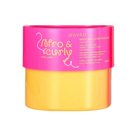 Anyeluz Mascarilla Reparadora Afro & Curly 500Ml