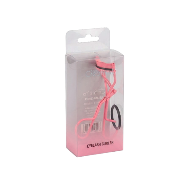 Beauty Creations Rizador De Pestañas Rosado Con Repuesto