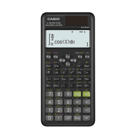 Casio Calculadora Cientifica Fx-991Es Ms.